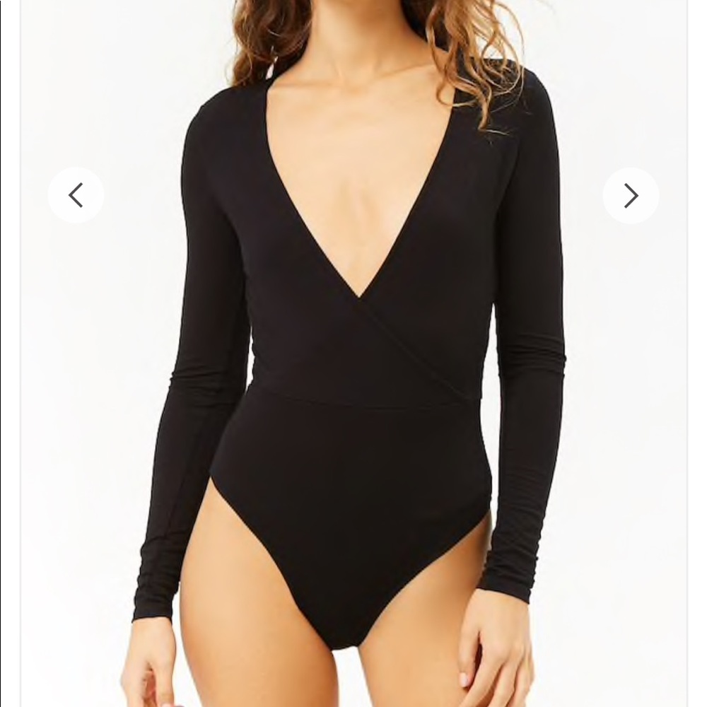 Long sleeve body suit